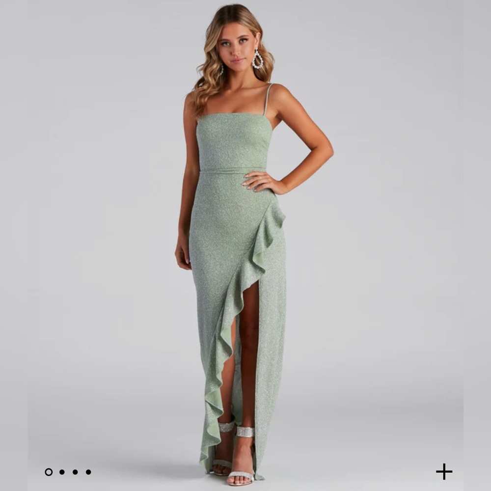 Windsor sage green dress - Picture 4 of 4